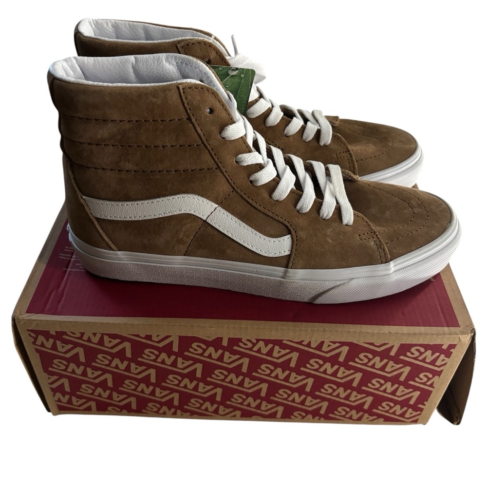 NEW Vans Suede Sk8-hi Men's shoes **CUT BOX**